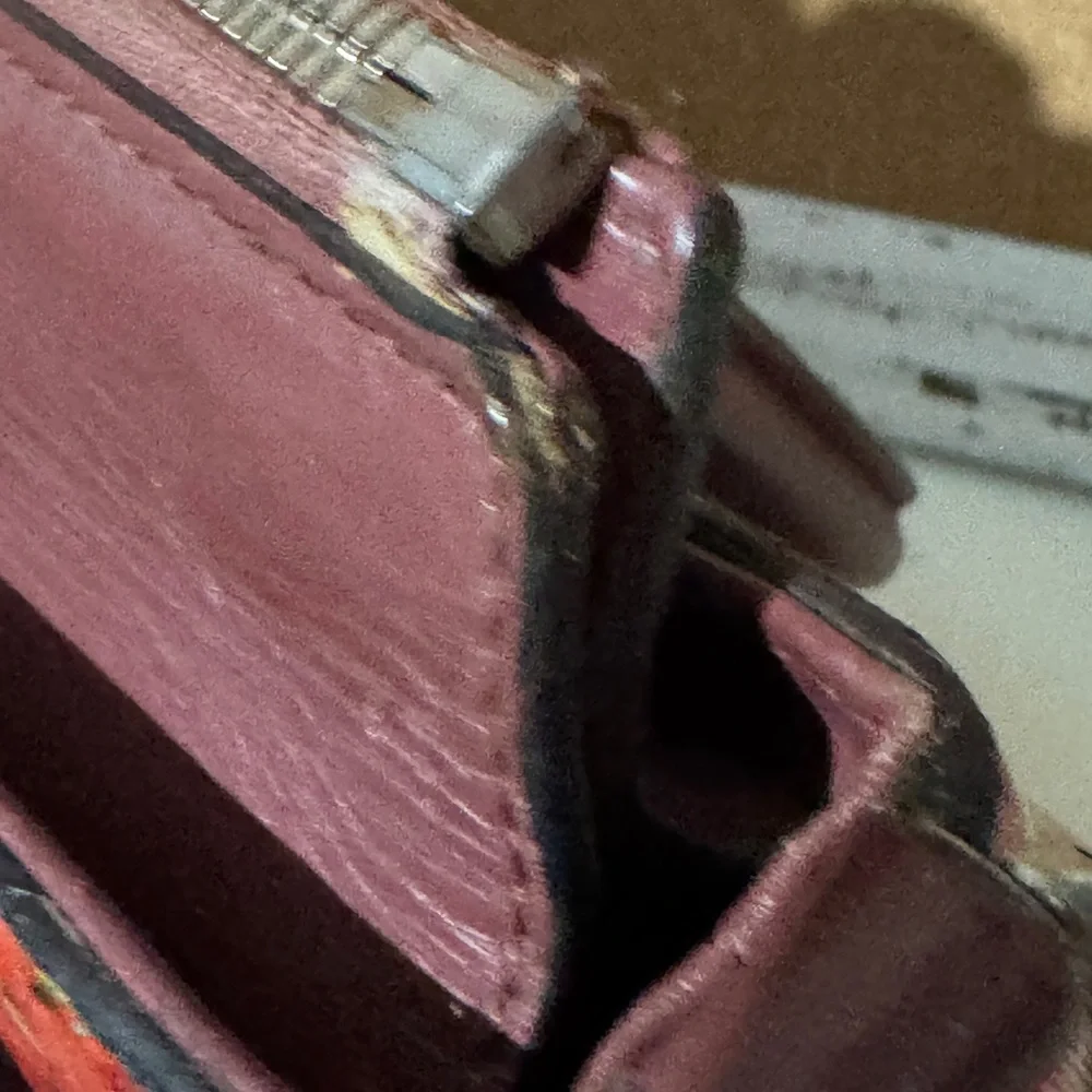 Gucci Floral Canvas and Burgundy Leather Satchel 2 way pink in bloom small - Picture 10 of 16